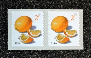 2018USA #5256 2c Meyer Lemons - Coil Pair  Mint  NH    lemon - Picture 1 of 1