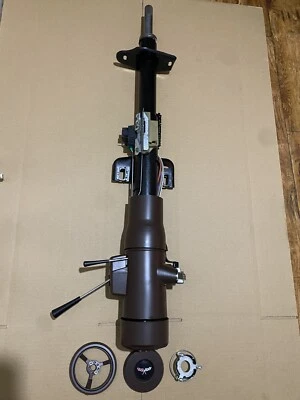 Chevrolet Corvette 1978-1982 columna de dirección telescópica inclinable C3 GM marrón oscuro Foto 1 de 4