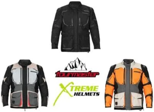 Tourmaster The Trek Mens Jacket Adjustable Fit Thermal Liner Armored S-Tall 4XL - Picture 1 of 9