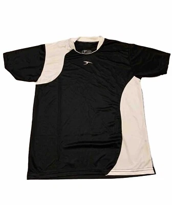 Camiseta de fútbol Score blanca y negra - talla adulto pequeña - ligera y transpirable Foto 1 de 4