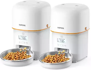 Automatic Cat Feeders - Cat Food Dispenser Easy to Use, Timed Automatic Pet F... - Picture 1 of 7