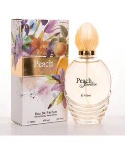 Fine Perfumery Women's Perfume - Peach Jardin Pour Femme 100ml Eau De Parfum - Picture 1 of 3
