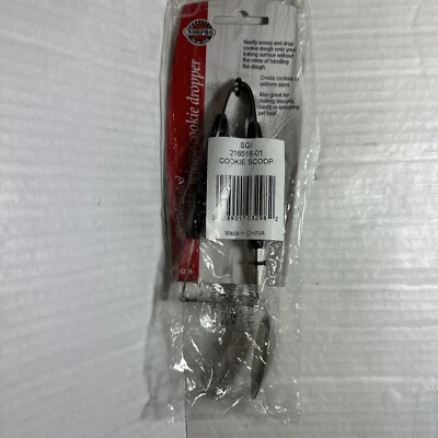 NORPRO 不锈钢勺子和释放饼干滴管 - 厨房用具 D-3 — 第 1/3 张图片