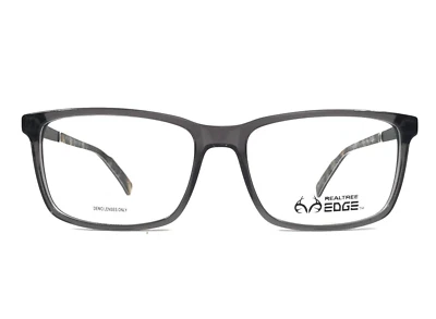 Realtree Brillengestelle EDGE R714 GRY Grau Schwarz Rechteck Vollrand 56-17-145 - Bild 1 von 4