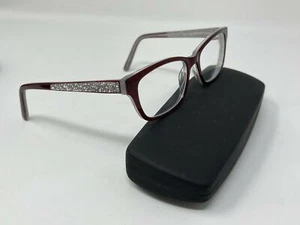 SERAFINA Marci  Eyeglasses Frame 51 [] 16- 140 Burgundi - Picture 1 of 10