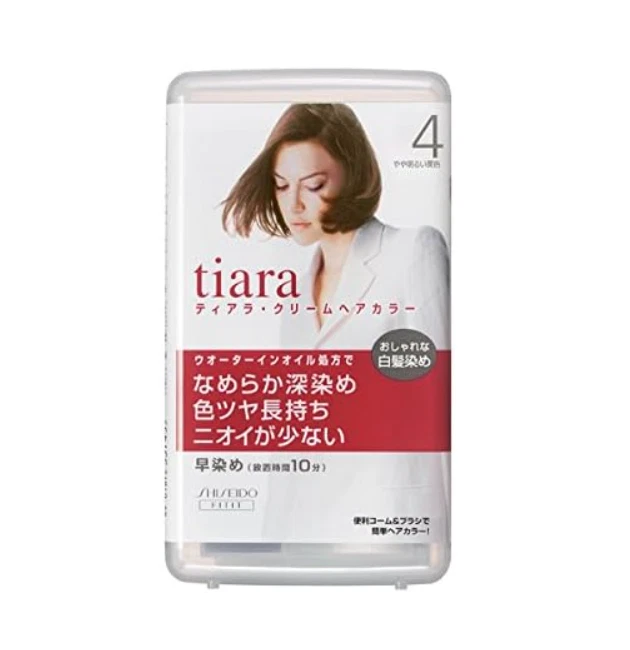 Shiseido Tiara Hair Color Cream Regular type hair color 04 Foto 1 de 1