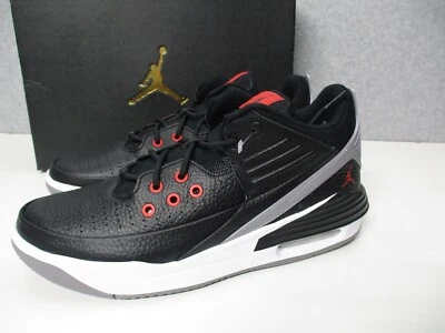 Nike Air Jordan Max Aura 5 Zapatos Gris Cemento Negro Rojo Universitario Para Hombres Talla 10 Foto 1 de 4