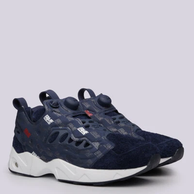 Reebok x Hall of Fame InstaPump Fury Road Suede Navy White BD1424 Men's 8-12 - Image 1 of 4