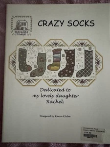 Crazy Socks chart by Rosewood Manor - Picture 1 of 7