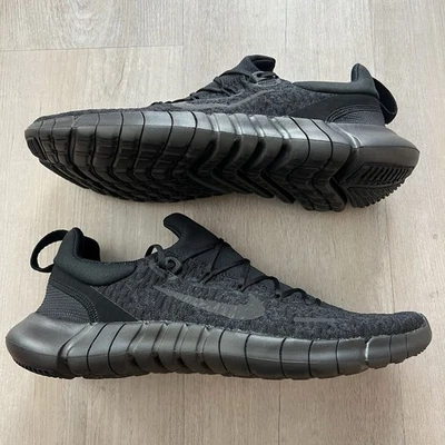 Nike Free Run 5.0 Black Off Noir Running CZ1884-004 Size 10 , 10.5 Men - Image 1 of 4