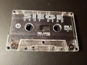 Siege DROP DEAD Cassette Vintage. 1994 Rare.  Plays - Picture 1 of 4