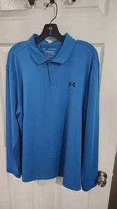 Under Armour Performance Polo Long Sleeve Size XL Men's Shirt - Picture 1 of 7