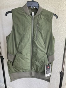 Size:6 ;Long Insulated Bomber Vest - Picture 1 of 8