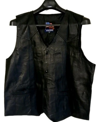 EE. UU. Cuero Héroes Caídos Chaleco Motociclista Americano Veterano Militar Parche 2XL XXL Foto 1 de 4