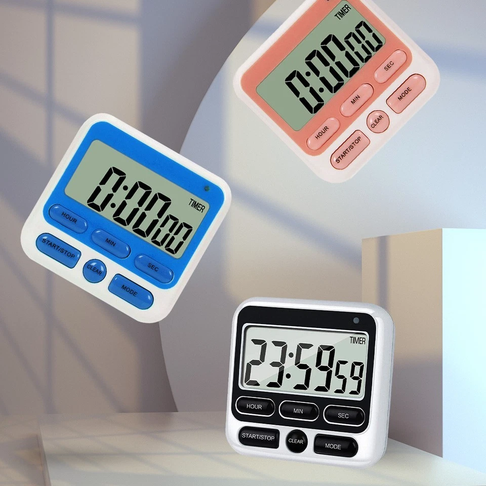 Neu große LCD Digital Küche Kochen Timer Countdown Up Uhr Küchenwerkzeug - Bild 1 von 4