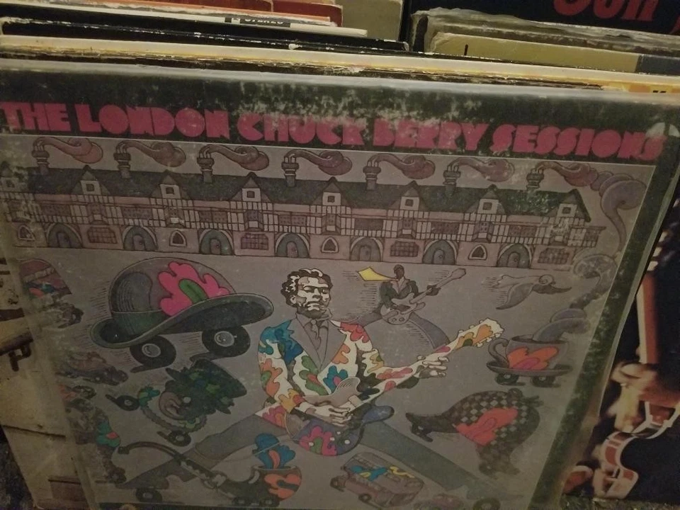 Chuck Berry The London Sessions Vintage 1972 Chess LP CH-60020 VG+ FREE SHIP USA - Image 1 of 1