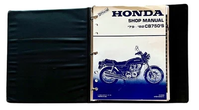 3HOLE ~ SHOP MANUAL 79-82 HONDA ~ CB750 CB750K CB750C CB750F DOHC LTD~ Excellent - Image 1 of 4