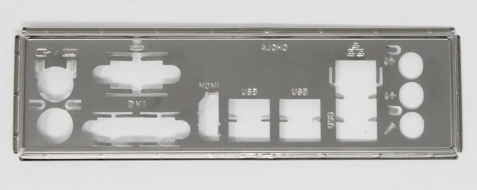 ASRock H110M-HDV R3.0 - ATX Blende Slotblende IO Shield Slotblech (#31011) - Bild 1 von 1