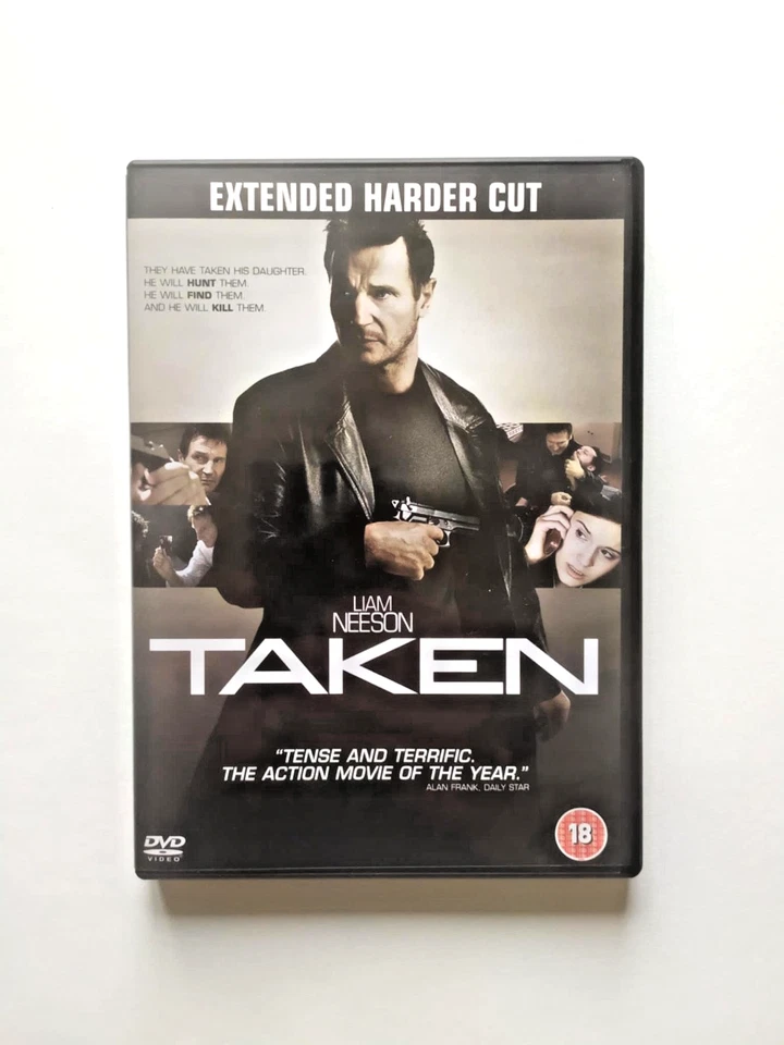 Taken - Extended Harder Cut - Liam Neeson - DVD, 2009 -Special Features Included - Image 1 of 3