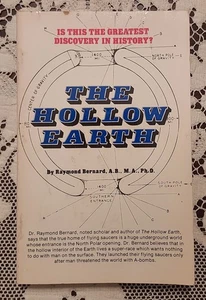 The Hollow Earth Raymond Bernard Vintage 1969 PB Book Flying Saucers  - Bild 1 von 5