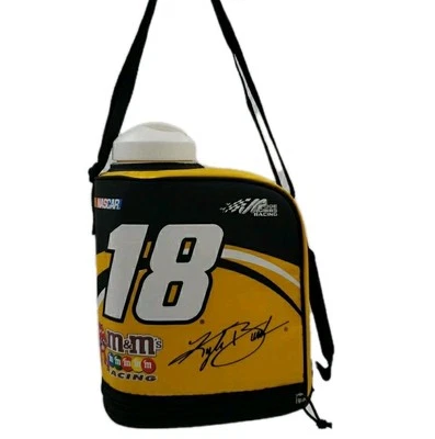 NASCAR Insulated Beverage Jug Kyle Busch #18 M&Ms Racing 4 Quart Canteen Cooler - Image 1 of 4