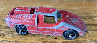 Vintage Tootsie Toy Red Fiat Abarth Diecast Car Made In U.S.A - Image 1 of 4