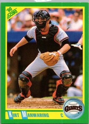 1990 Score Kirt Manwaring No146 San Francisco Giants - Изображение 1 из 2