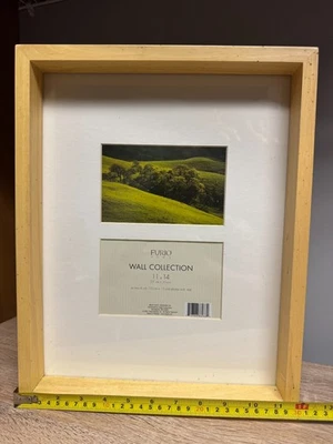 Furio Wall Collection 15 x 12 in Wood Frame for a 14 x 11 in art or two 4 x 6 in - Image 1 of 4