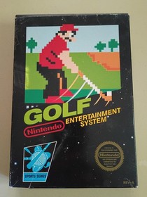 Golf - Nintendo NES Game With Box And Instructions - Good Condition