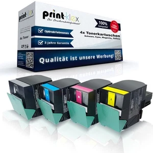 4x Rebuild XL Tonerkartuschen für Lexmark CS 317dn 417dn 517de Set - Bild 1 von 11