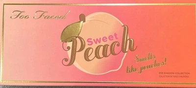 Too Faced Sweet Peach EyeShadow Palette Authentic New In Box RARE DISCONTINUED - Image 1 of 3