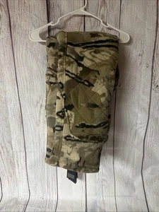 UNDER ARMOUR WINDPROOF FLEECE CAMOUFLAGE FOREST HUNTING PANTS 1365595 994 sz 12 - Picture 1 of 2