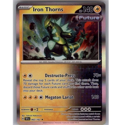 Iron Thorns Holo Rare SV05: Temporal Forces 062/162 NM - Image 1 of 2