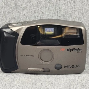 Minolta AF Big Finder fotocamera vintage pellicola 35 mm - Foto 1 di 12