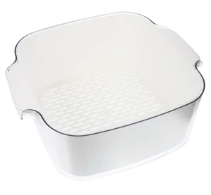 NEW Drain Basket Vegetable Strainer Household Strainer Rice Vegetable Wash - Picture 1 of 9