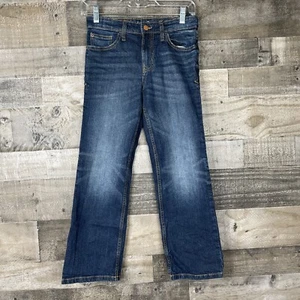 Lot of 2 Cat And Jack Boys Size 10 Jeans Relaxed Straight & Bootcut Adjustable - Picture 1 of 6