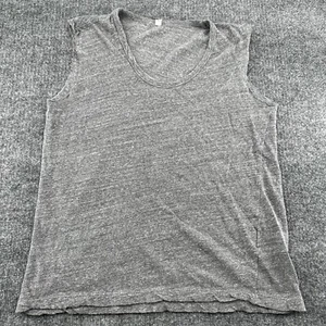 R13 Muscle Tunic Top Womens XS Grey Raw Cut Sleeve Twisted Side Seam Lightweight - Picture 1 of 10