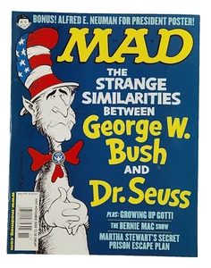 Revista MAD #447 noviembre 2004 George W. Bush y Dr. Seuss - Imagen 1 de 4