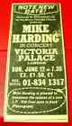 Mike Harding London Gig Vintage ORIG 1977 Press/Mag ADVERT 4"x2"Folk Rock/Comedy