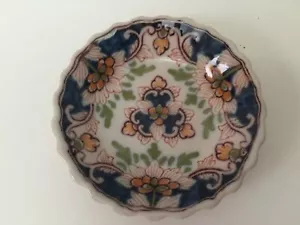 FREE SHIPMENT Unique MAKKUM small dish Ø4inch Tichelaar Delft Holland 919 - Picture 1 of 5