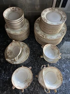 1950’s Meito 65 Piece China Set Japan - Picture 1 of 6