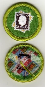 "Insignia de mérito de colección de estampillas, tipo J ""cosas exploradoras"" trasera (2002-10), ¡como nueva! - Imagen 1 de 1