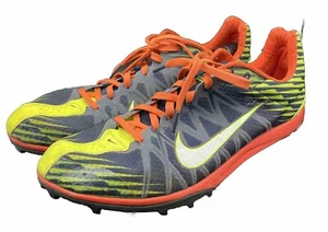NIKE Track & Field Waffle Racer Shoes Mens Size 12 Orange Gray Yellow 526317-416 - Picture 1 of 13