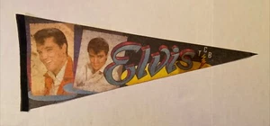 Vintage Elvis Presley TCB Felt 28” Pennant - Picture 1 of 8