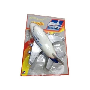 Jumbo Jet Music Jet 747 Malaysia Toy Plane New Sealed - Picture 1 of 11