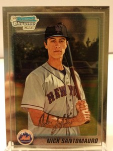 2010 Bowman Chrome Nick Santomauro Card # BCP 9