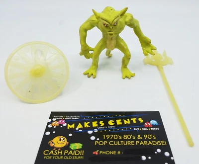 Figura de acción Galoob 1983 Alien Demon Green 3" Goblin Monster Blackstar de colección Foto 1 de 2