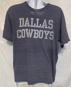 Youth Dallas Cowboys Authentic T-Shirt - NFL - Bluish Grey - GUC - Medium - Picture 1 of 7