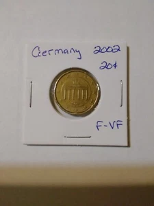 DEUTSCHLAND MÜNZE 2002 20 EURO CENT SCHÖNE MÜNZE - Bild 1 von 2