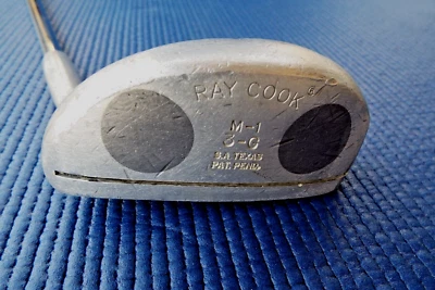 All Original Ray Cook M-1 Pat.  S A Texas Mid Mallet Golf Putter -Right-Handed - Image 1 of 4